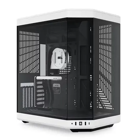 Hyte Y70 E-Atx Mid Tower Cabinet (Black And White) (CS-HYTE-Y70-BW)