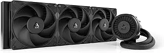 ARCTIC Liquid Freezer III Pro 420 A-RGB - AIO CPU Cooler, 3 x 140 mm Water Cooling, 38 mm Radiator, PWM Pump, VRM Fan, for AMD AM5/AM4, Intel LGA1851/1770 Contact Frame - Black
