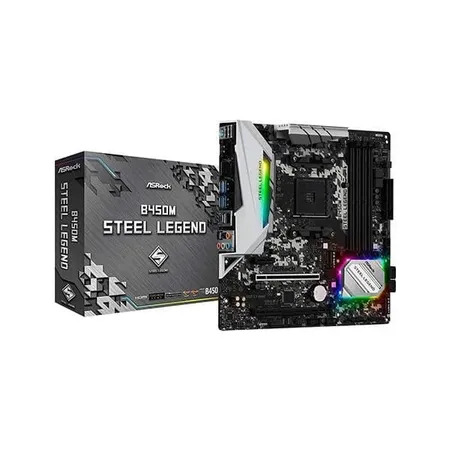 ASROCK B450M-HDV R4.0 DDR4 AMD Motherboard