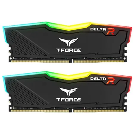 TEAMGROUP T-Force Delta TUF RGB 32GB ( 16GB x 2 ) 3200MHz DDR4 RAM ( Black ) ( CL16 )