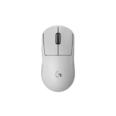 LOGITECH G PRO X Superlight 2 DEX Wireless Ergonomic Gaming Mouse ( 910-007363 / 44000DPI / 5 macro Button ) ( White )