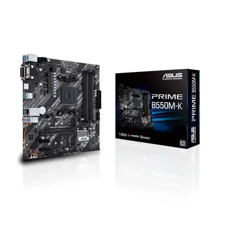 Asus Prime B550M-K Argb AM4 Micro Atx Motherboard (PRIME-B550M-K-ARGB)