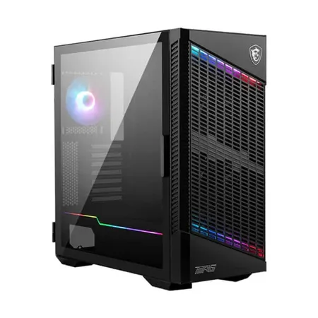 MSI MPG Velox 100P Airflow ARGB ATX Mid Tower Cabinet (Black)