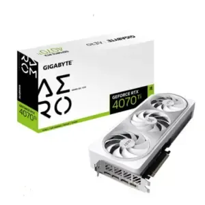 GIGABYTE GeForce RTX 4070 Ti AERO OC V2 12GB Nvidia Graphic Card (White)