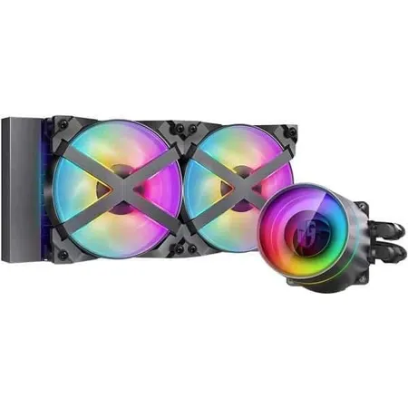 DEEPCOOL Gamerstorm Castle 240EX ARGB 240mm CPU Liquid Cooler (Black)