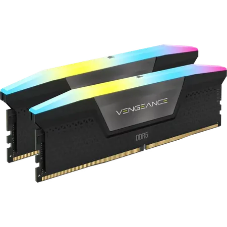 CORSAIR VENGEANCE 96GB (2x48GB) DDR5 RGB DRAM 6400MHz CL32 Desktop Memory