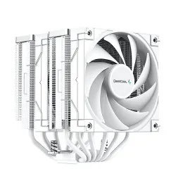 Deepcool AK620 High Performance Dual Tower CPU Cooler - White (R-AK620-WHNNMT-G-1)