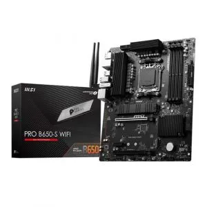 MSI Pro B650-S WiFi DDR5 AMD AM5 ATX WiFi 6E PCIe 4.0 Gaming Motherboard