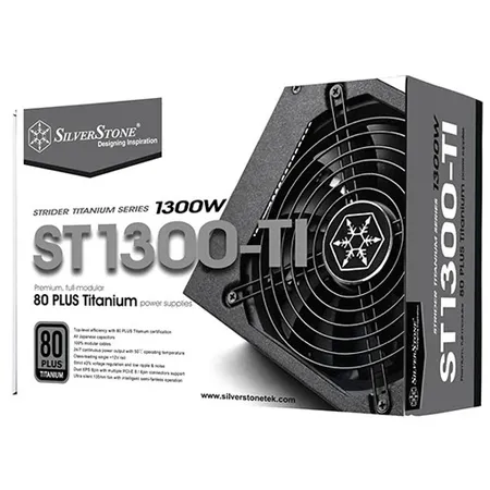 SILVERSTONE SST ST 1300W TI 80+ Titanium Fully Modular ATX 2.0 Power Supply