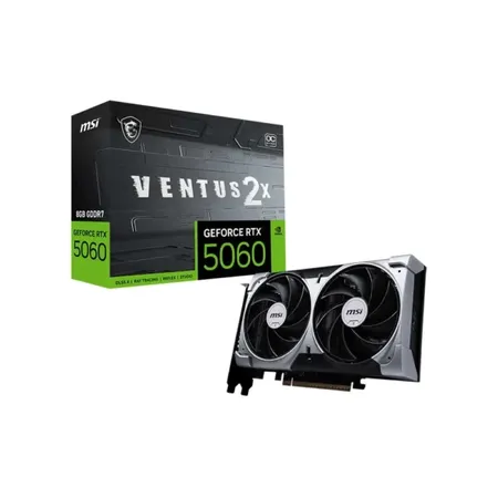 MSI Nvidia GeForce RTX 5060 Ventus 2X OC 8GB GDDR7 Dual Fan Graphics Card