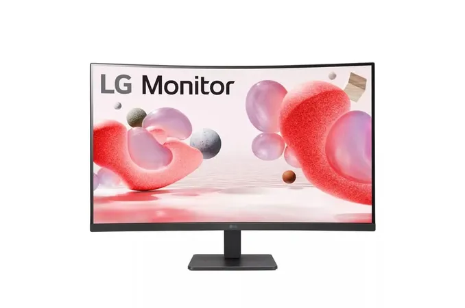 LG 32MR50C-B 31.5 Inch FHD 100Hz VA Panel 72% SRGB 5MS AMD Freesync Gaming Monitor