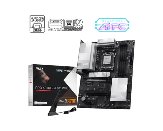 MSI Pro X870E-S Evo WIFI ATX Motherboard