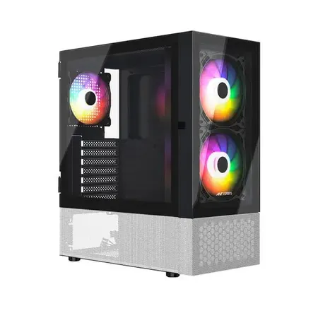 Ant Esports Pepper 5F Mid-Tower Computer Case Black