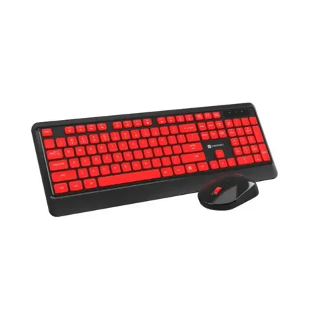 Portronics Key5 Combo Wireless Keyboard and Mouse Set, with 2.4 GHz USB Receiver, Silent Keystrokes, 1200 DPI Optical Tracking, Full-Sized Keyboard, Multimedia Keys for PC, Laptop & USB Supported Devices (Grey)