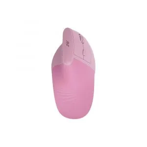 Ant M200 Pink Ergonomic Vertical Wireless Mouse With 4000 DPI