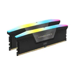 Corsair VENGEANCE RGB 32GB (2x16GB) DDR5 DRAM 7200MHz C34 Memory Kit — Black CMH32GX5M2X7200C34