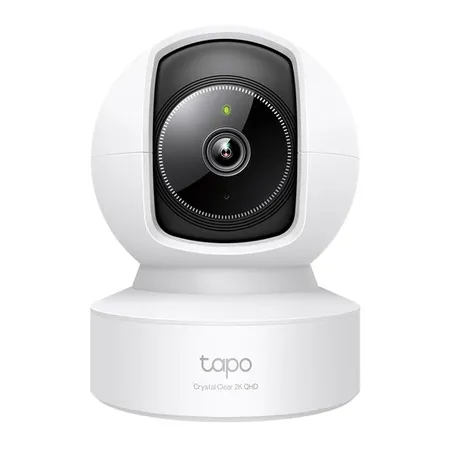TP-Link Tapo C222 4MP 2K QHD 1440p Pan/Tilt AI Home Security Wi-Fi Camera - White