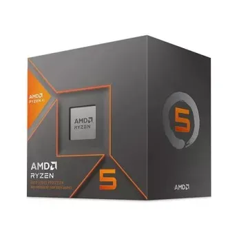 AMD Ryzen 5 8600G Processor with Radeon 760M Graphics (6 Cores, 12 Threads, Max. Boost Clock Up To 5.0GHz, AM5 Socket and 22MB Cache)