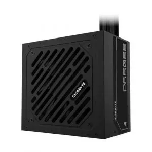 GIGABYTE P650SS 80+ Silver ATX 3.1 Non Modular Power Supply ( Black ) ( 650W )