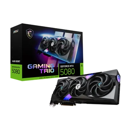 MSI GeForce RTX 5080 Gaming Trio OC 16GB...