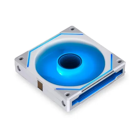 LIAN LI UNI FAN SL-INFINITY 120MM ARGB CASE DESKTOP PC FAN WITH CONTROLLER, 3-PACK - WHITE G99.12SLIN3W.IN