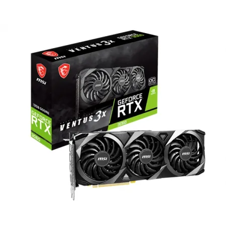 MSI GeForce RTX 3060 VENTUS 3X 12G OC 12GB GDDR6 Graphic Card