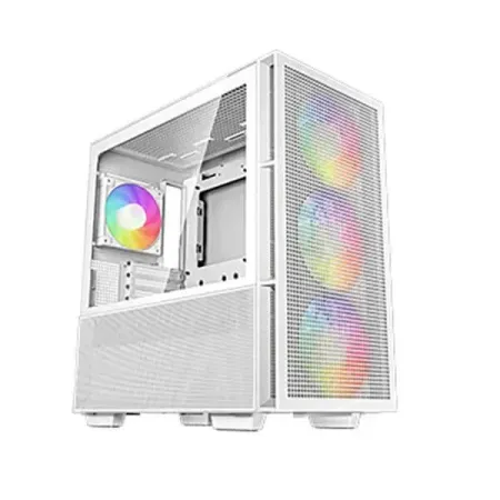 Deepcool CH560 Digital WH Mesh ARGB (E-ATX) Mid Tower Cabinet (White)