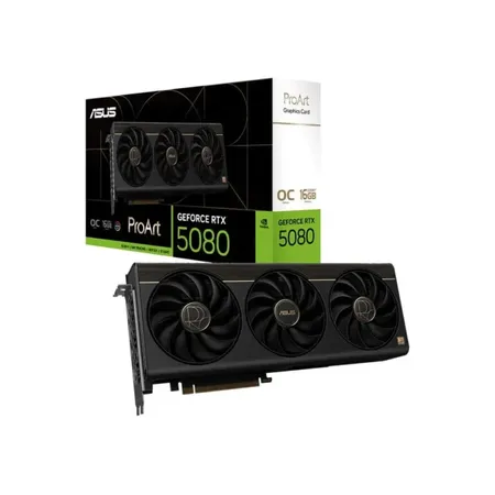 ASUS ProArt RTX 5080 16GB GDDR7 OC Edition Graphics Card (PROART-RTX5080-O16G)