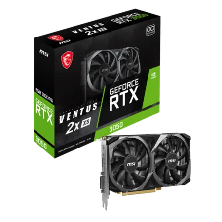 MSI GeForce RTX 3050 Ventus 2X XS OC 8GB GDDR6