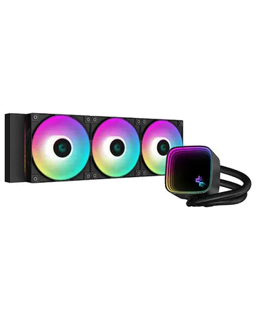 DEEPCOOL INFINITY LS720 SE 360MM ARGB AIO LIQUID COOLER BLACK
