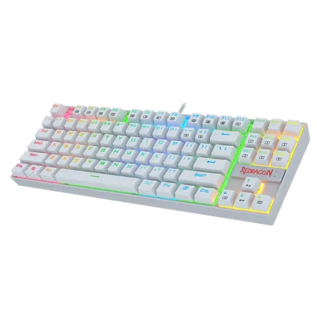REDRAGON K552-RGB KUMARA USB RGB GAMING KEYBOARD WHITE