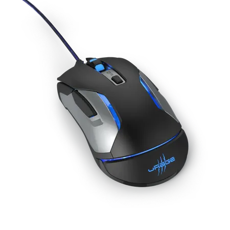 HAMA 186053 Reaper 320 Wired Ambidextrous Gaming Mouse ( 10000DPI / 4 Macro Buttons ) ( Black )