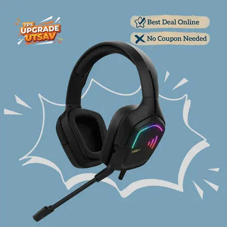 GAMDIAS HEBE E2 RGB Gaming Headset with Omnidirectional Microphone