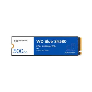 WESTERN DIGITAL Blue SN580 500GB M.2 Gen 4 NVMe Gen4 Internal SSD