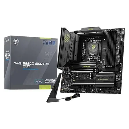MSI MAG B860M Mortar WiFi DDR5 M-ATX Motherboard