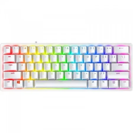 Razer Huntsman V3 Pro Mini White 60% Analog Optical Wired Gaming Keyboard