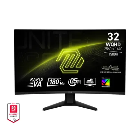 MSI MAG 32CQ6F 32 Inch VA WQHD 180HZ Curved Gaming Monitor (MAG-32CQ6F)