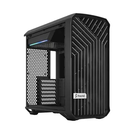 Fractal Design Torrent Compact Black Tg Dark Tempered Glass High-Airflow Cabinet (Fd-C-Tor1C-01)