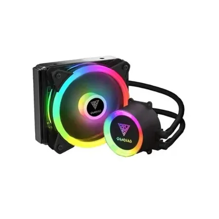 GAMDIAS Chione E2-120 Lite ARGB 120mm CPU Liquid Cooler (Black)