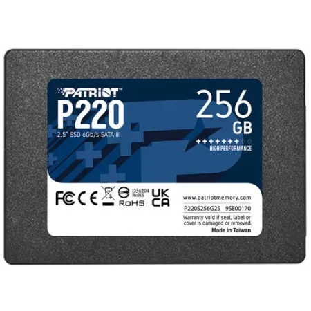 Patriot P220 256GB Internal SSD