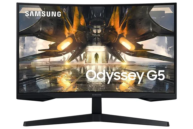SAMSUNG 27 INCH LS27A550EW WQHD 165HZ GAMING MONITOR