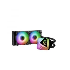 MSI MAG Coreliquid C240 ARGB 240mm with Intel & AMD Socket Support, 120mm Fans CPU Liquid Cooler