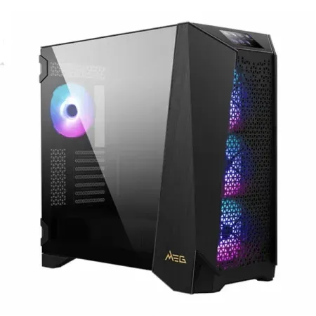 MSI MEG PROSPECT 700R ATX Mid Tower Cabinet, E-ATX Support, USB Type C, Up To 360 mm Radiator Support