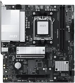 MSI PRO B850M-G Motherboard, mATX - Supports AMD Ryzen 9000/8000 / 7000 Processors, AM5 - DDR5 Memory Boost (8200+ MT/s OC), PCIe 5.0 x16, M.2 Gen5, 5G LAN