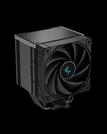DEEPCOOL AK500 Zero Dark 120mm Single Tower CPU Air Cooler (Black)