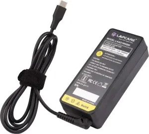 Lapcare 65W 20V 3.25A USB Type-C Universal Laptop Adapter