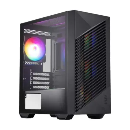 MSI PRO FORGE M050A M-ATX Mini Tower Cabinet (Black)