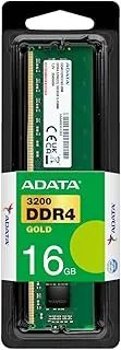 ADATA Premier 16GB 3200MHz U-DIMM DDR4 Desktop Memory, Single RAM Module, Supports Intel & AMD CPUs, XMP Profile Support, Fast Data Transfer, Enhanced Efficiency, AD4U320016G22-SGN