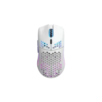GLORIOUS Model O Wireless Ambidextrous Gaming Mouse ( 19000DPI / 6 Macro Buttons ) ( Matte White )