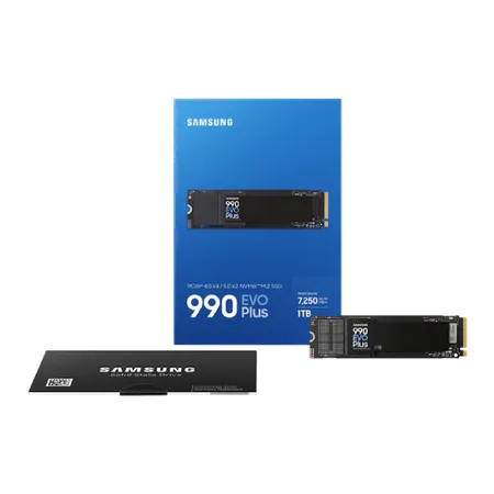 Samsung 990 EVO Plus 1TB M.2 NVMe Gen5 Internal SSD MZ-V9S1T0BW